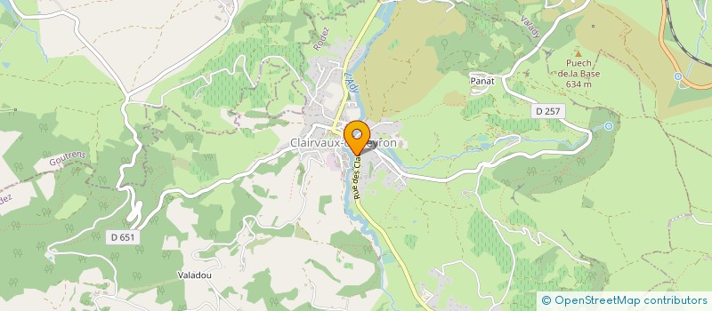 localisation de l'entreprise SCI DES REFLETS  ALBI