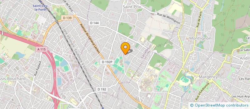 localisation de l'entreprise SCI DES REINETTES à SAINT-PRIX