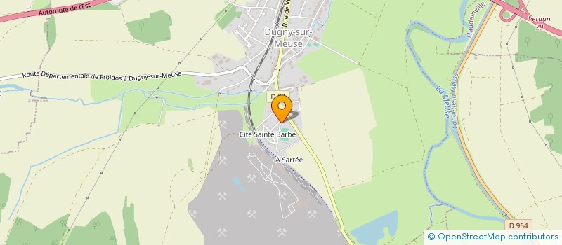 localisation de l'entreprise SCI DES RELAIS à DUGNY-SUR-MEUSE