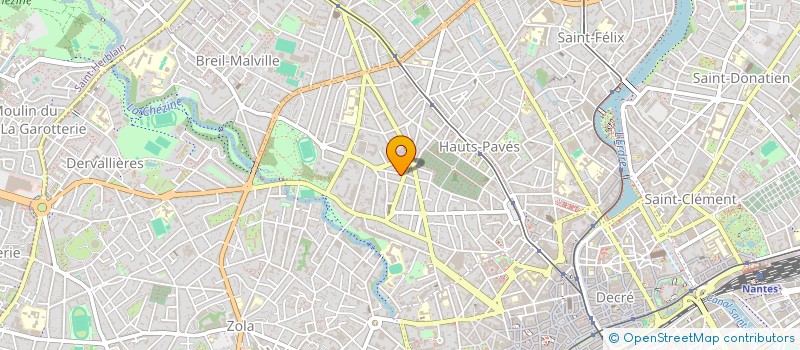 localisation de l'entreprise SCI DES REMORQUEURS DU SUD à NANTES