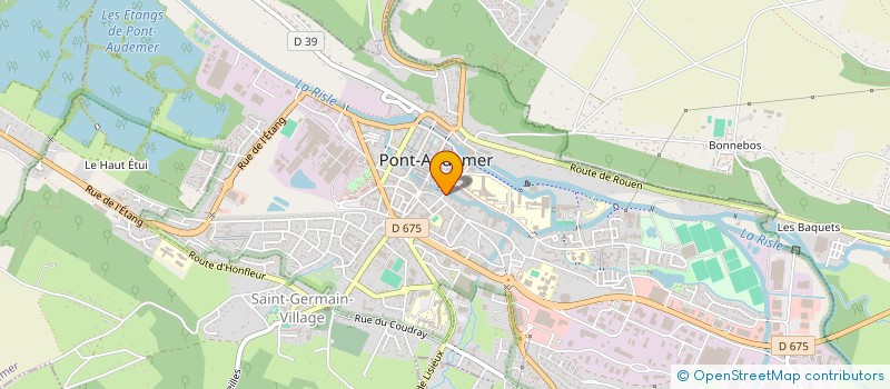 localisation de l'entreprise SCI DES REMPARTS à PONT-AUDEMER