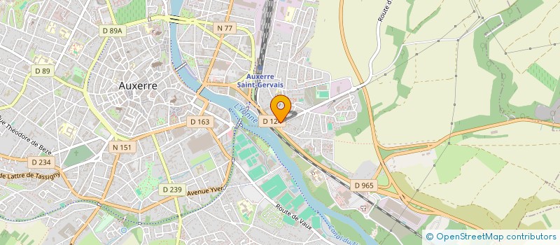 localisation de l'entreprise SCI DES REMPARTS à AUXERRE