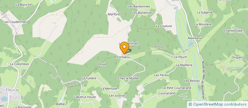 localisation de l'entreprise SCI DES REMPARTS à FLEURAC