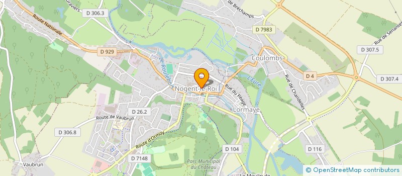 localisation de l'entreprise SCI DES REMPARTS à NOGENT-LE-ROI