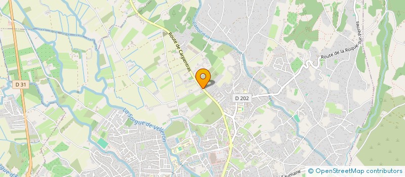 localisation de l'entreprise SCI DES REMPARTS  L'ISLE-SUR-LA-SORGUE