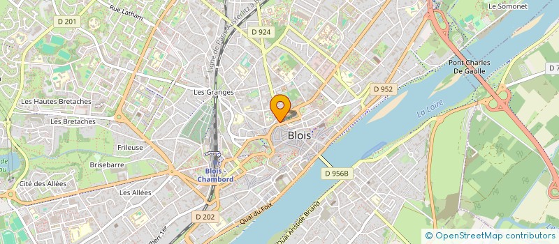 localisation de l'entreprise SCI DES REMPARTS  BLOIS