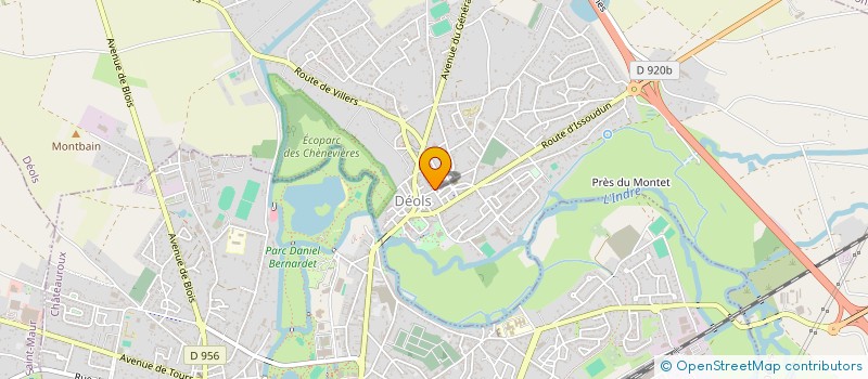 localisation de l'entreprise SCI DES REMPARTS à DEOLS
