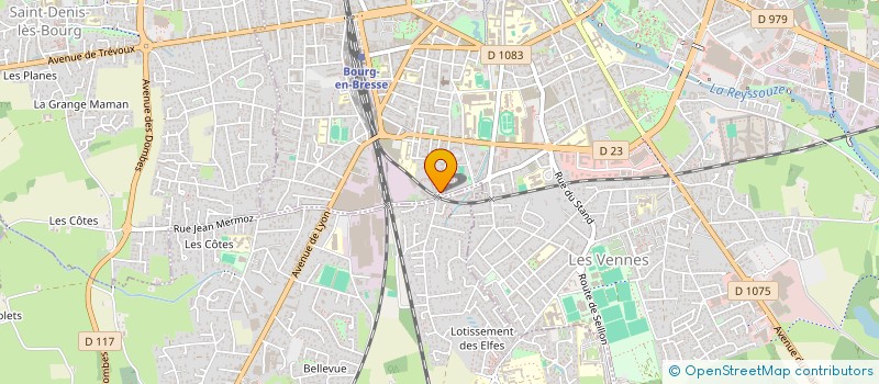 localisation de l'entreprise SCI DES REMPARTS à BOURG-EN-BRESSE