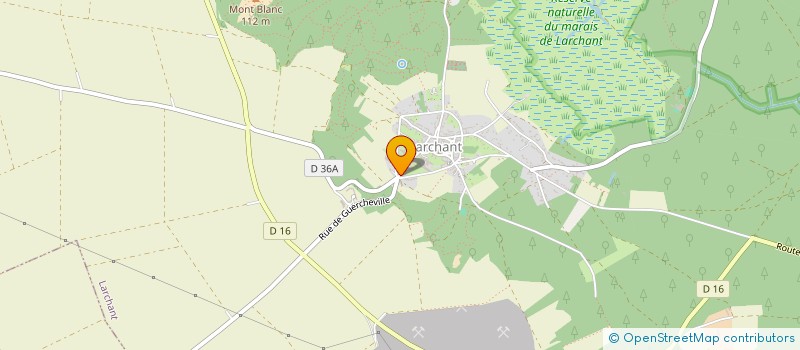 localisation de l'entreprise SCI DES REMPARTS  LARCHANT