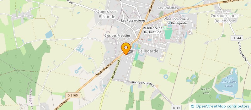 localisation de l'entreprise SCI DES REMPARTS à BELLEGARDE