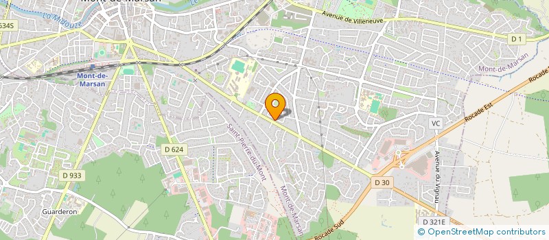 localisation de l'entreprise SCI DES REMPARTS à MONT-DE-MARSAN