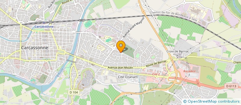 localisation de l'entreprise SCI DES REMPARTS à CARCASSONNE