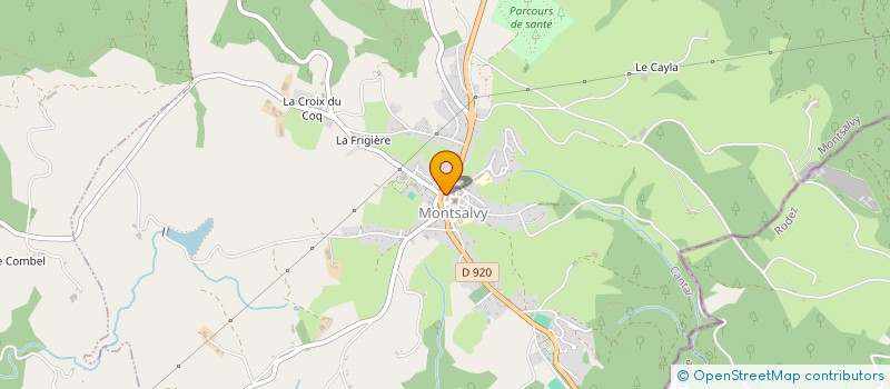 localisation de l'entreprise SCI DES REMPARTS à MONTSALVY