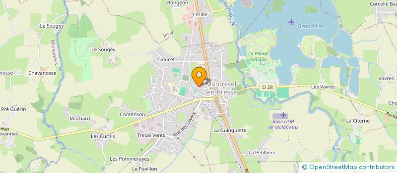 localisation de l'entreprise SCI DES REMPARTS à MONTREVEL-EN-BRESSE