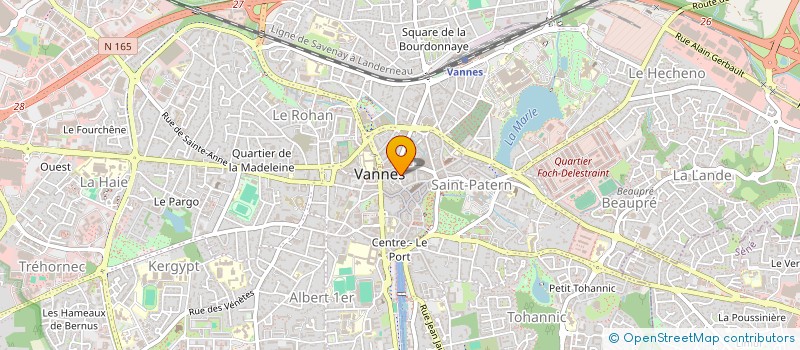 localisation de l'entreprise SCI DES REMPARTS à VANNES