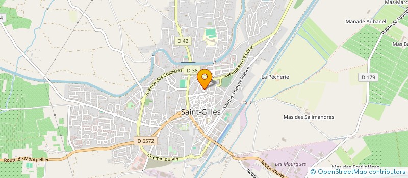 localisation de l'entreprise SCI DES REMPARTS à SAINT-GILLES