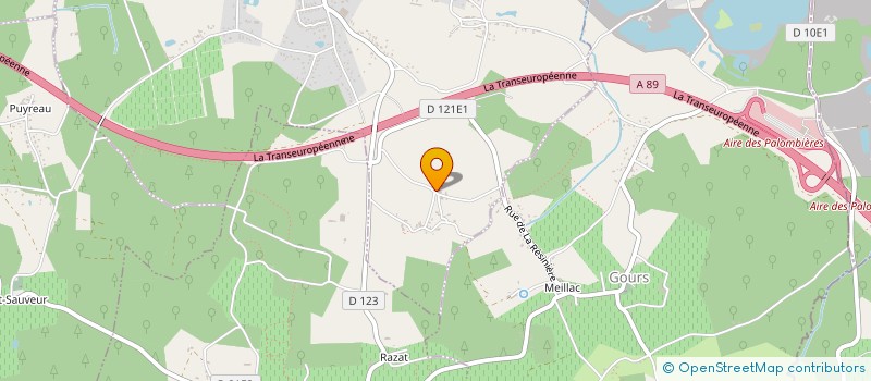 localisation de l'entreprise SCI DES REMPARTS  SAINT-SEURIN-SUR-L'ISLE