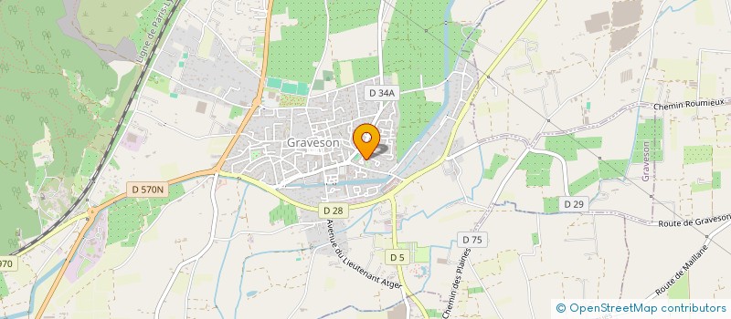 localisation de l'entreprise SCI DES REMPARTS  GRAVESON