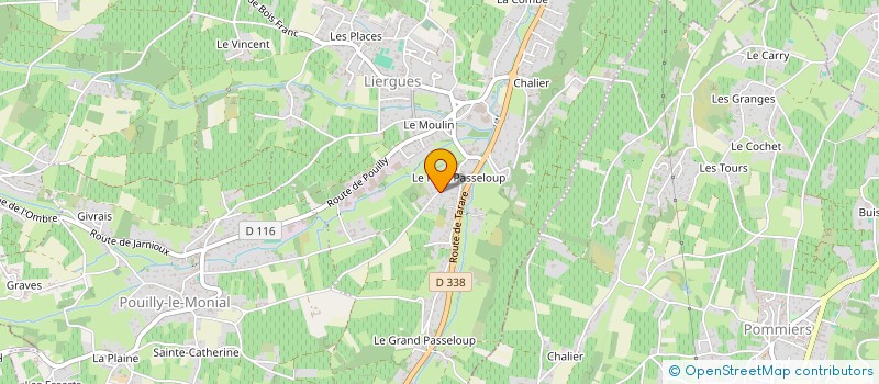 localisation de l'entreprise SCI DES REMPARTS DE REGNY  PORTE DES PIERRES DOREES