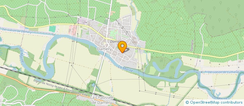 localisation de l'entreprise SCI DES REMPARTS DU NORD  DAMERY