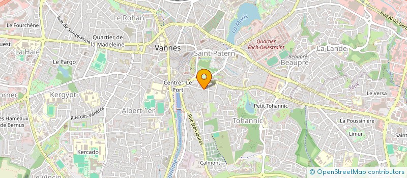 localisation de l'entreprise SCI DES RENARDS à VANNES