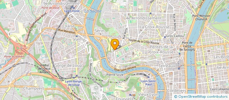 localisation de l'entreprise SCI DES REPELOUX à LYON