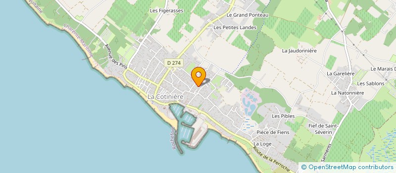 localisation de l'entreprise SCI DES REQUINOUS  SAINT-PIERRE-D'OLERON