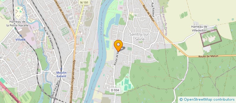 localisation de l'entreprise SCI DES RESERVOIRS à SAINTRY-SUR-SEINE