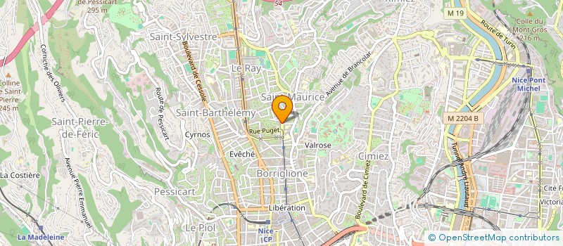 localisation de l'entreprise SCI DES RESIDENCES DES EAUX CLAIRES à NICE