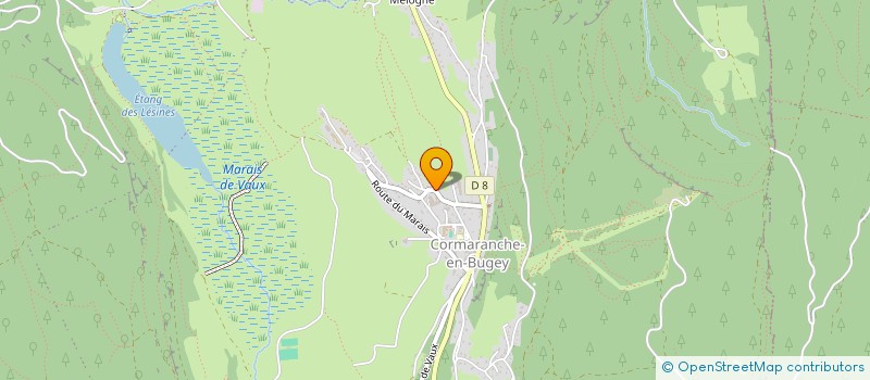 localisation de l'entreprise SCI DES RESINEUX  PLATEAU D'HAUTEVILLE