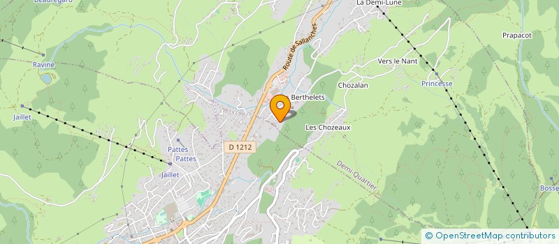 localisation de l'entreprise SCI DES RETORNES  DEMI-QUARTIER