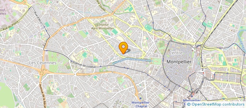 localisation de l'entreprise SCI DES REVES à MONTPELLIER