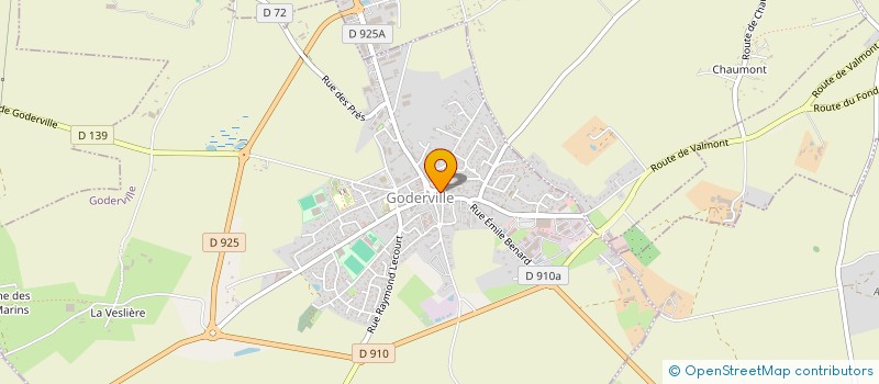 localisation de l'entreprise SCI DES RIEUX  HEBECOURT