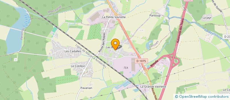 localisation de l'entreprise SCI DES RIPPES à CERTINES