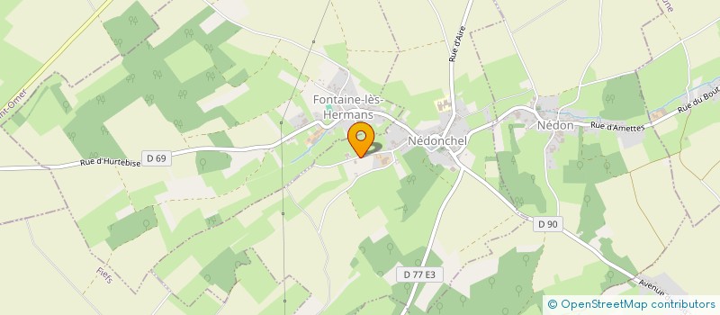 localisation de l'entreprise SCI DES RIVES DE LA NAVE  NEDONCHEL