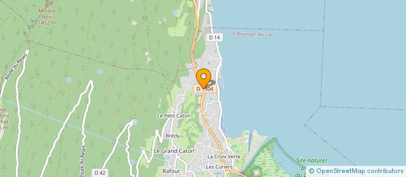 localisation de l'entreprise SCI DES ROCHASSES  LE BOURGET-DU-LAC