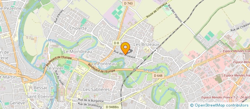 localisation de l'entreprise SCI DES ROCHEREAUX à NIORT