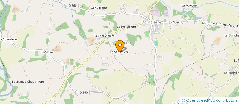localisation de l'entreprise SCI DES ROCHERS à DOMFRONT-EN-POIRAIE