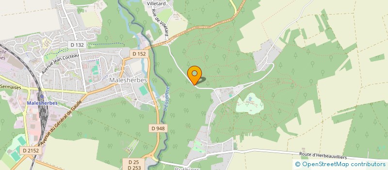 localisation de l'entreprise SCI DES ROCHES  BUTHIERS