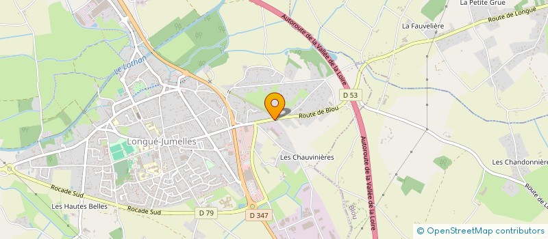 localisation de l'entreprise SCI DES ROCHES  LONGUE-JUMELLES