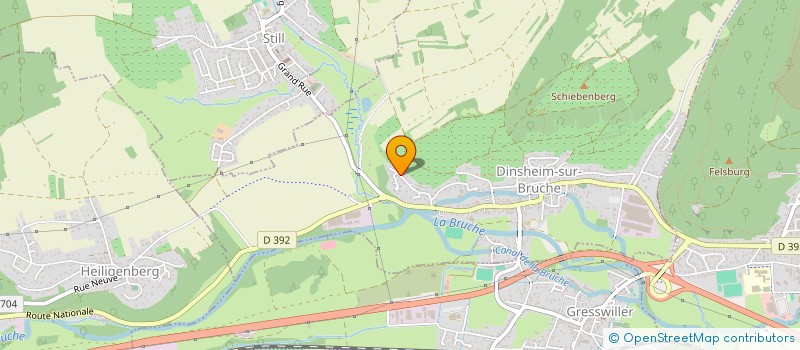 localisation de l'entreprise SCI DES ROCHES  DINSHEIM-SUR-BRUCHE