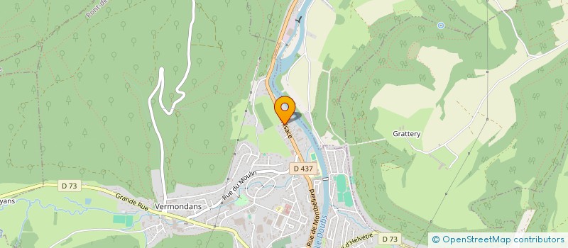 localisation de l'entreprise SCI DES ROCHES  PONT-DE-ROIDE-VERMONDANS