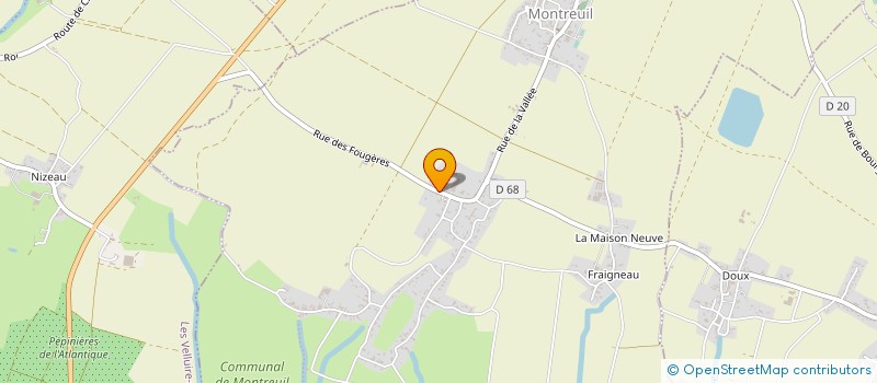 localisation de l'entreprise SCI DES ROCHES à MONTREUIL