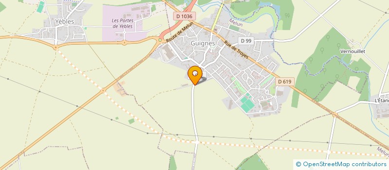 localisation de l'entreprise SCI DES ROCHES  GUIGNES