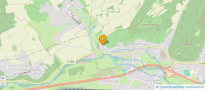 localisation de l'entreprise SCI DES ROCHES II  DINSHEIM-SUR-BRUCHE