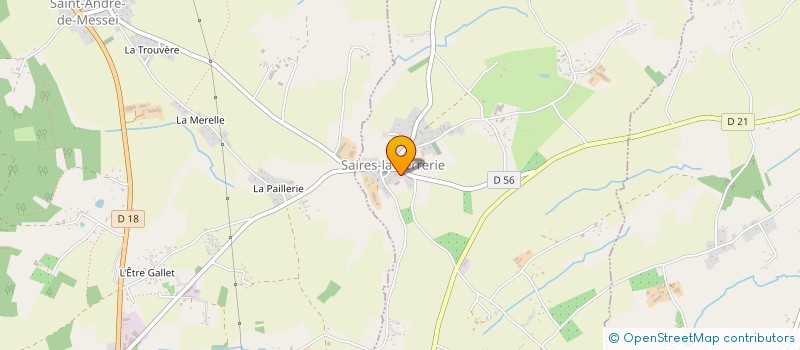 localisation de l'entreprise SCI DES ROCHETTES à BRIOUZE