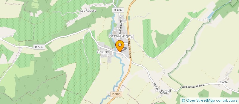 localisation de l'entreprise SCI DES ROISES  PASSY-GRIGNY