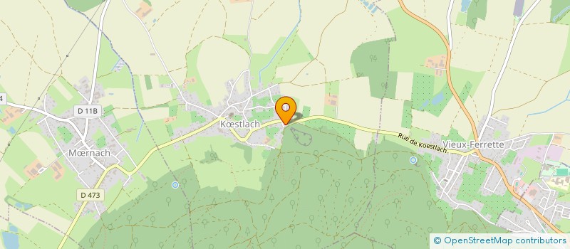 localisation de l'entreprise SCI DES ROMAINS  KSTLACH