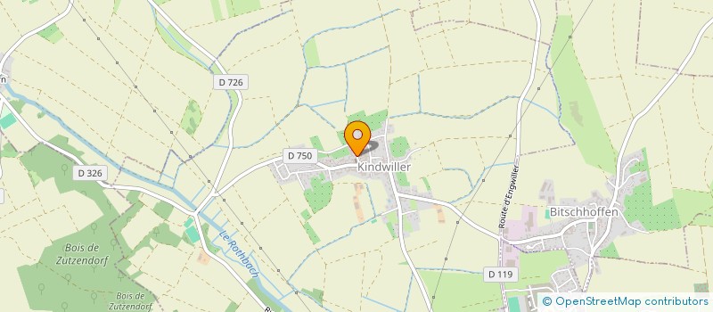 localisation de l'entreprise SCI DES ROMAINS  KINDWILLER