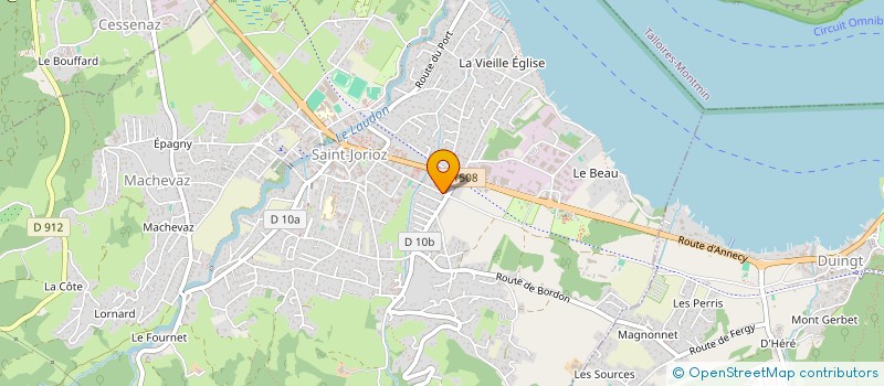 localisation de l'entreprise SCI DES ROMAINS  SAINT-JORIOZ